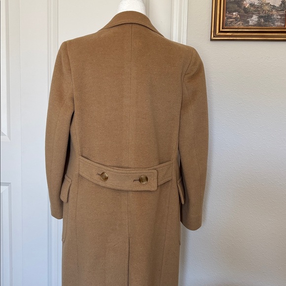 VTG EUC Women’s car coat size small Classic Tan old money Ralph Lauren fall - Picture 8 of 10